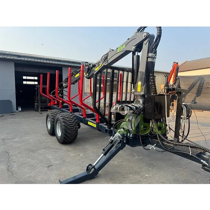 Forestry Crane With Trailer high quality
